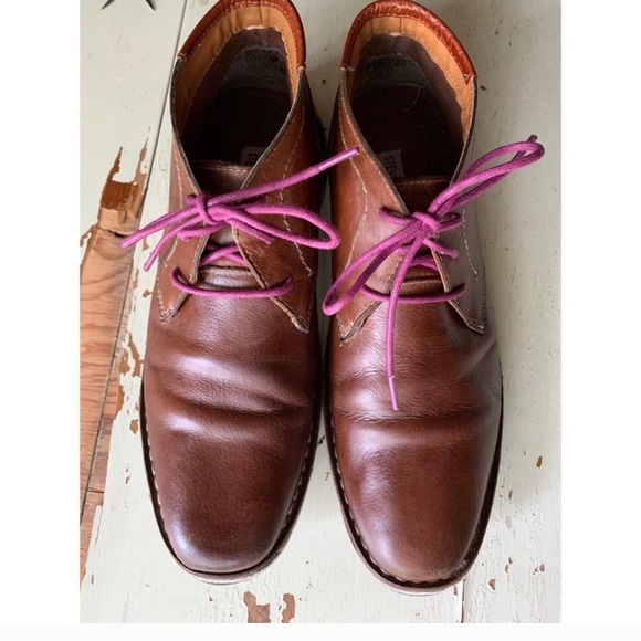 Steve Madden : Ivon leather Chukka Boots - Picture 8 of 13